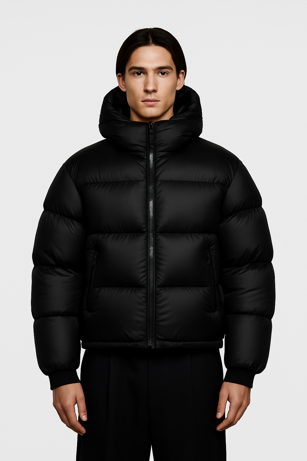 Niveus Down Puffer Jacke – Black Edition