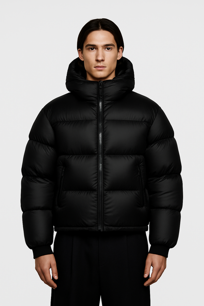 Niveus Down Puffer Jacke – Black Edition